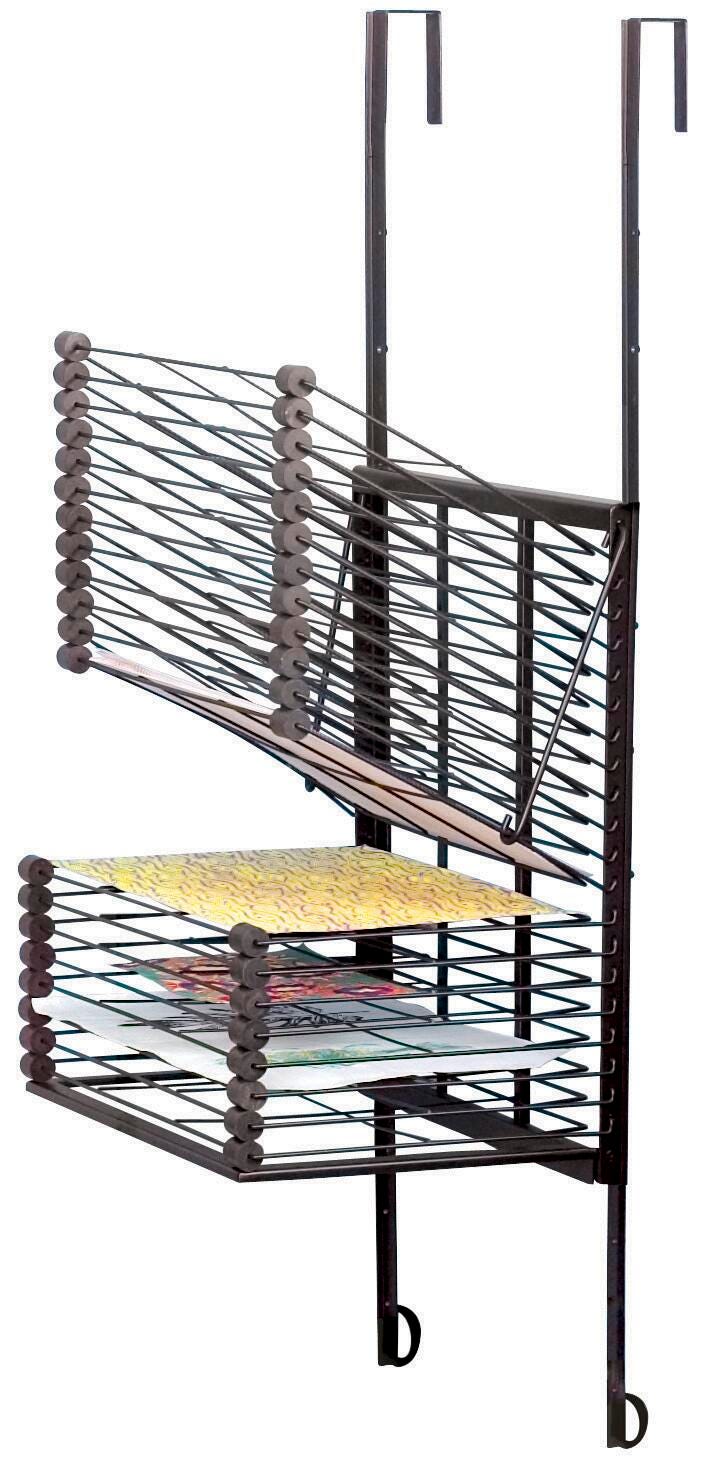 Sax Over-the-Door Drying Rack, 20 Shelves, 21 x 12 x 47-1/4 Inches 409129
